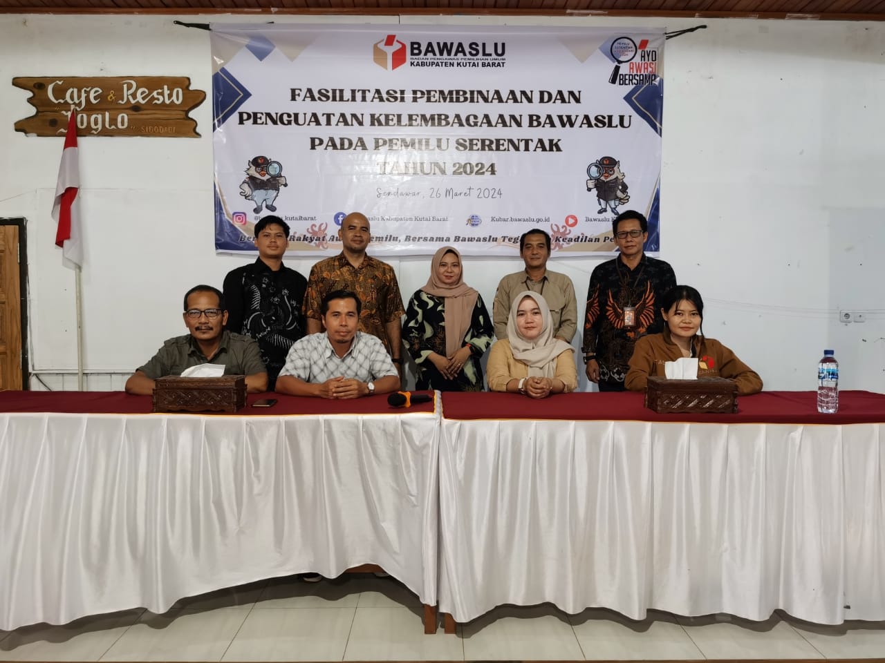 Fasilitasi Pembinaan dan Penguatan Kelembagaan Bawaslu Pada Pemilu Serentak Tahun 2024