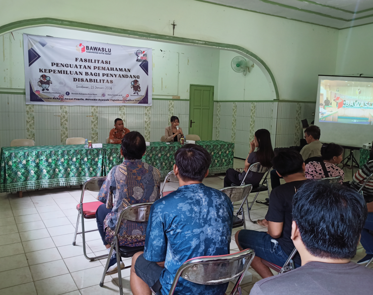 PUNYA HAK PILIH YANG SAMA, PEMILU 2024 HARUS RAMAH DISABILITAS