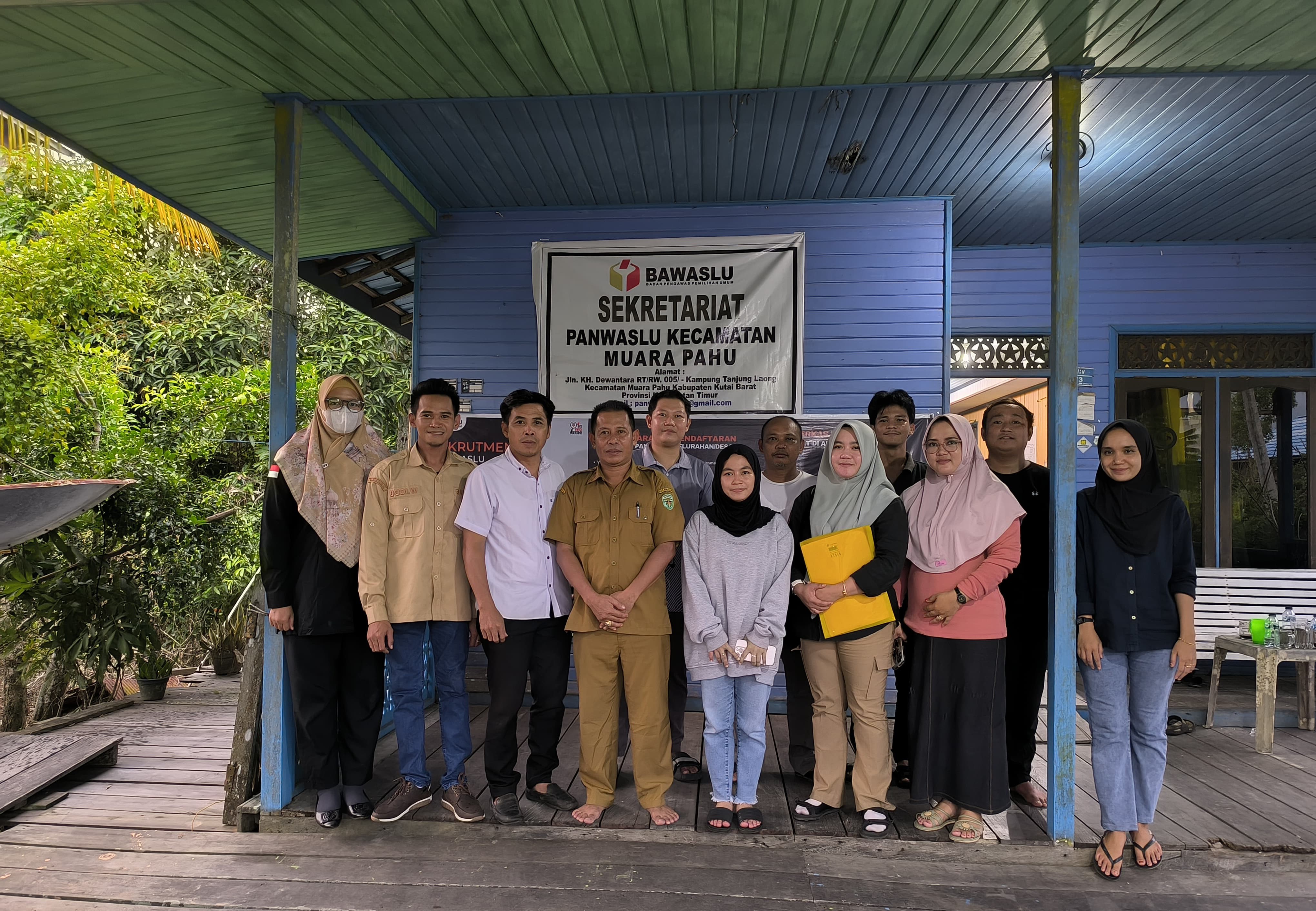 Hesty Sudiarni, Monitoring Fasilitas Sekretariat Panwaslu Kecamatan di 16 Kecamatan