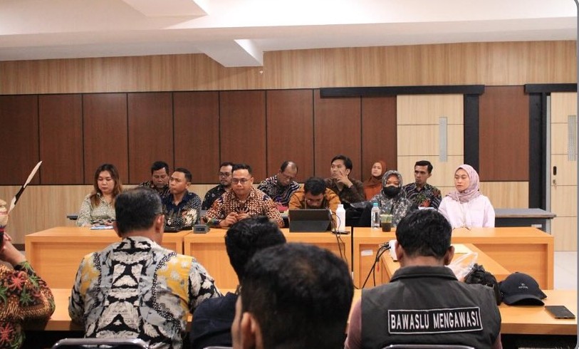 Bawaslu Kutai Barat ikuti Rapat Evaluasi Implementasi Perbawaslu Pasca Pemilu dan Pilkada 2024