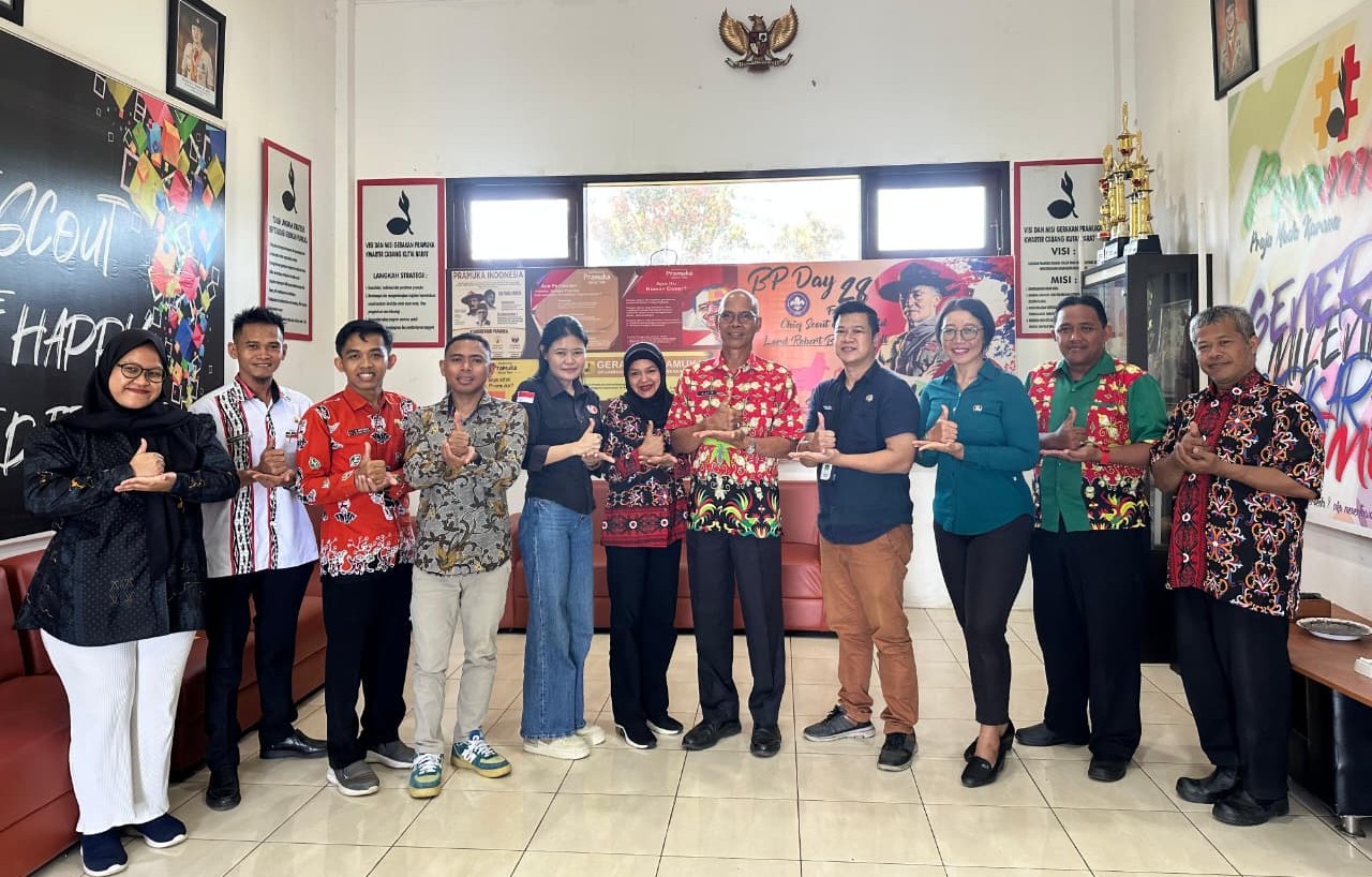 Bawaslu Kutai Barat Jalin Koordinasi dengan Pramuka Kwarcab Kutai Barat untuk MoU Saka Adhyasta Pemilu 2029