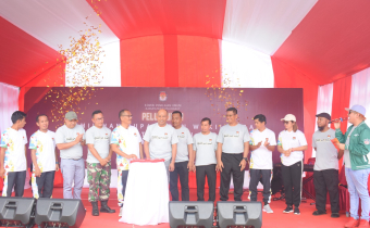 Bawaslu Kubar Hadiri Launching Pemilihan Bupati dan Wakil Bupati Kubar tahun 2024