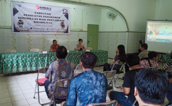 PUNYA HAK PILIH YANG SAMA, PEMILU 2024 HARUS RAMAH DISABILITAS