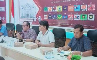 Bawaslu Kutai Barat Hadiri Rapat Koordinasi Persiapan Penyortiran dan Pelipatan Surat Suara Pemilu tahun 2024