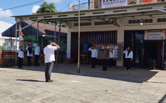  Bawaslu Kutai Barat Laksanakan Apel Pencanangan HUT Bawaslu ke-16