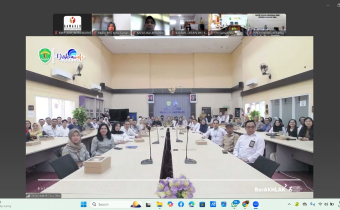 Bawaslu Kutai Barat ikuti Rapat Koordinasi Persiapan Monev Kepatuhan Badan Publik oleh KIP Kaltim