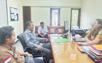 Bawaslu Kutai Barat lakukan koordinasi dengan Bappedalitbang Kutai Barat terkait Hibah Non-tahapan