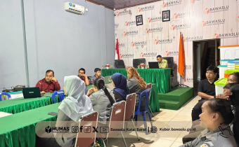 Bawaslu Kutai Barat Bedah Perbawaslu 9 Tahun 2020 melalui Selasa BAPER